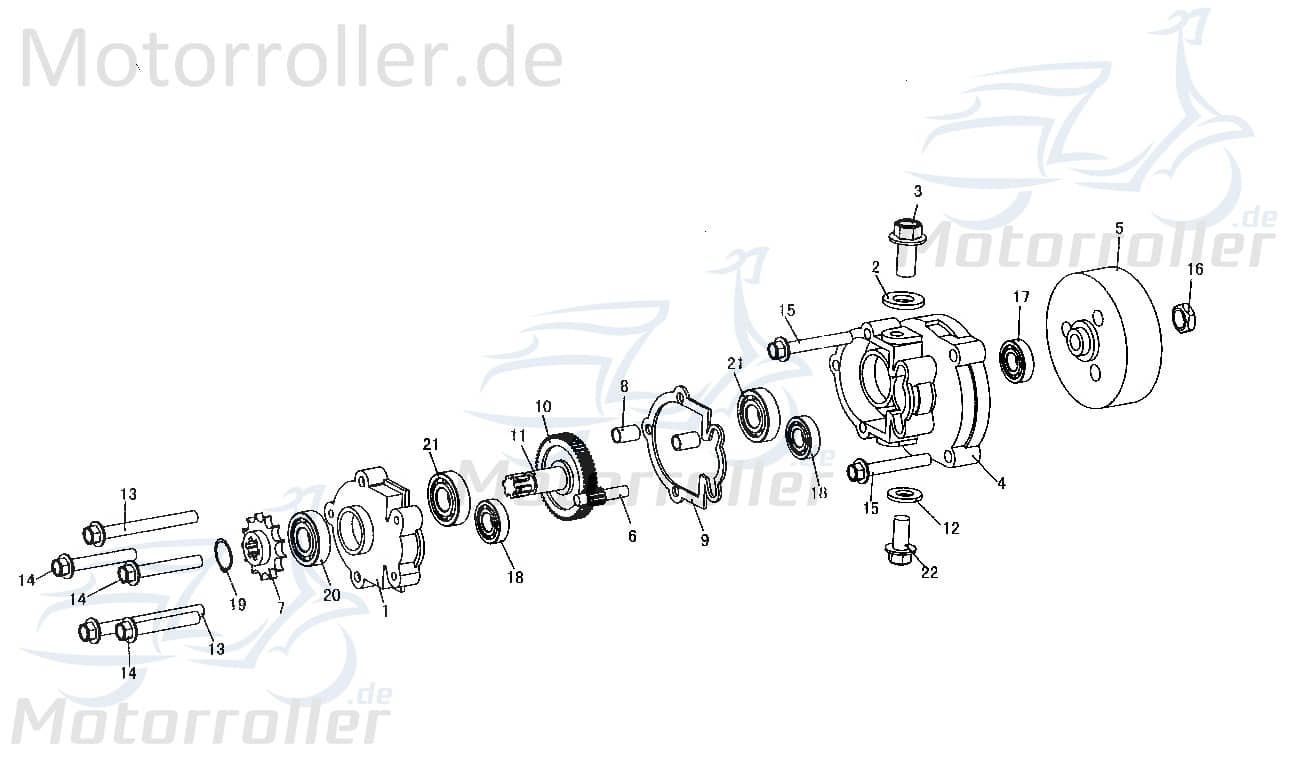 Wedi GB9677.1-88-2 für 40ccm 4Takt