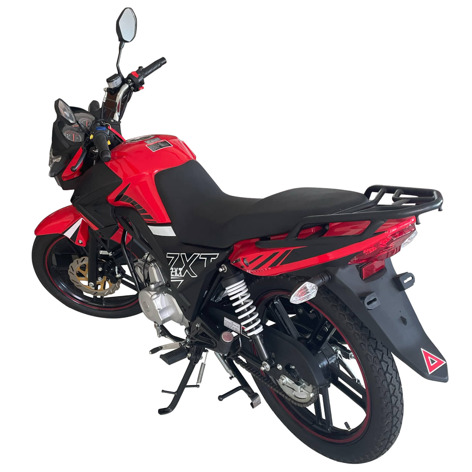 Motorrad Fighter 50 ZXT-RS rot 45 km/h Euro 5 Schaltmoped Mokick Kleinkraftrad Krad 4 Takt 50 ccm