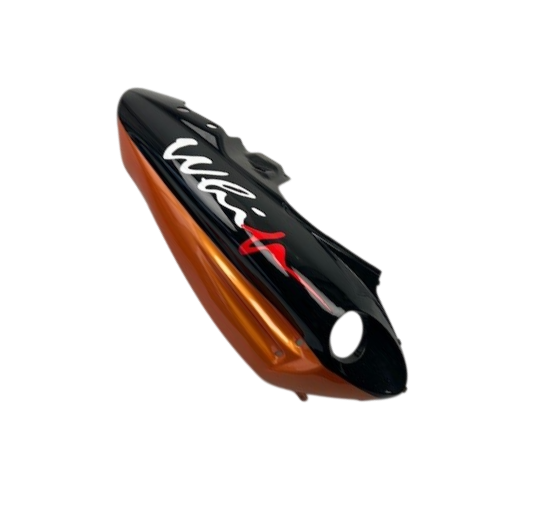 Heckverkleidung rechts schwarz orange Whip 1020310-1-RXW-SO