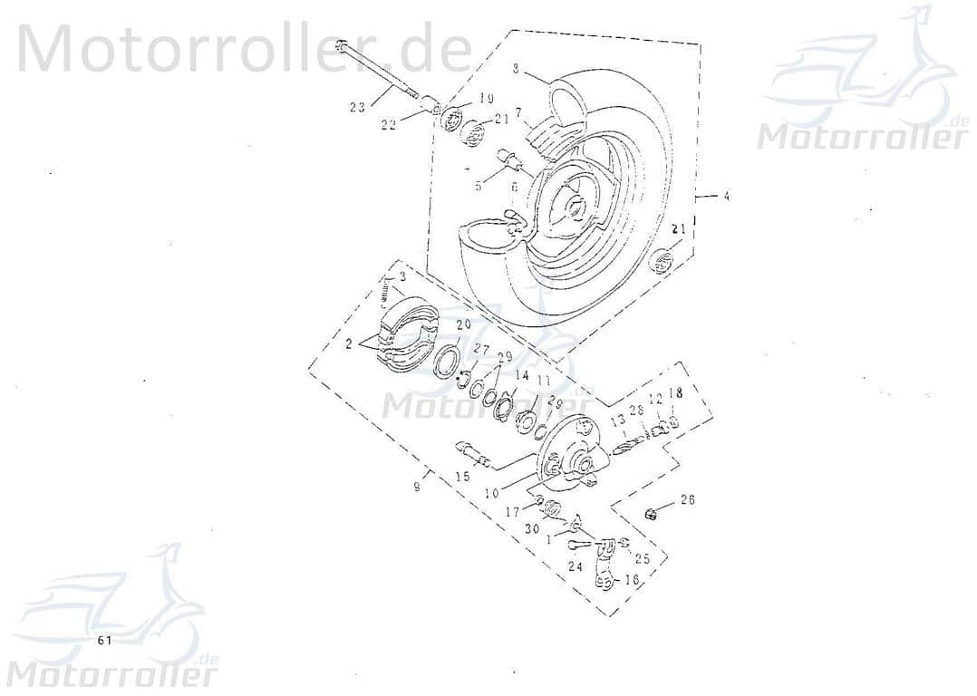SMC Extra 50 T Simmerring rechts vorn 50ccm 2Takt 93110-20357 Motorroller.de Simmering Wellendichtring Abdichtring Dichtringe Radialdichtring Mokick