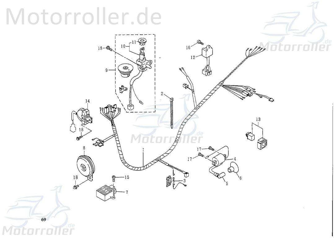 Hauptsicherung 7A Schmelzsicherung 73660