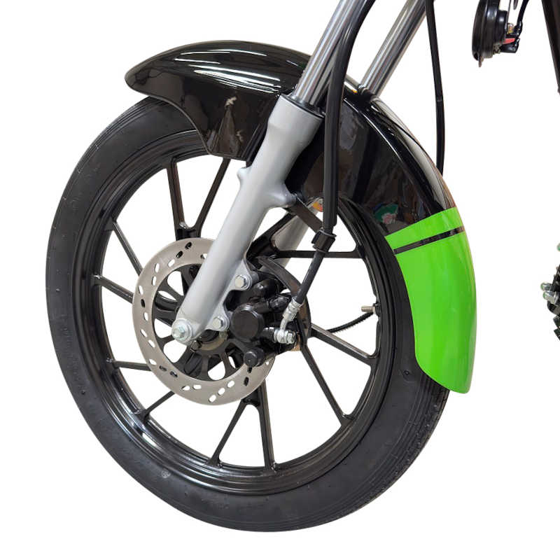 Motorrad Fighter 50 Sprint-S grün 45 km/h Euro 5 Schaltmoped Mokick 50ccm 4 Takt Kleinkraftrad Krad