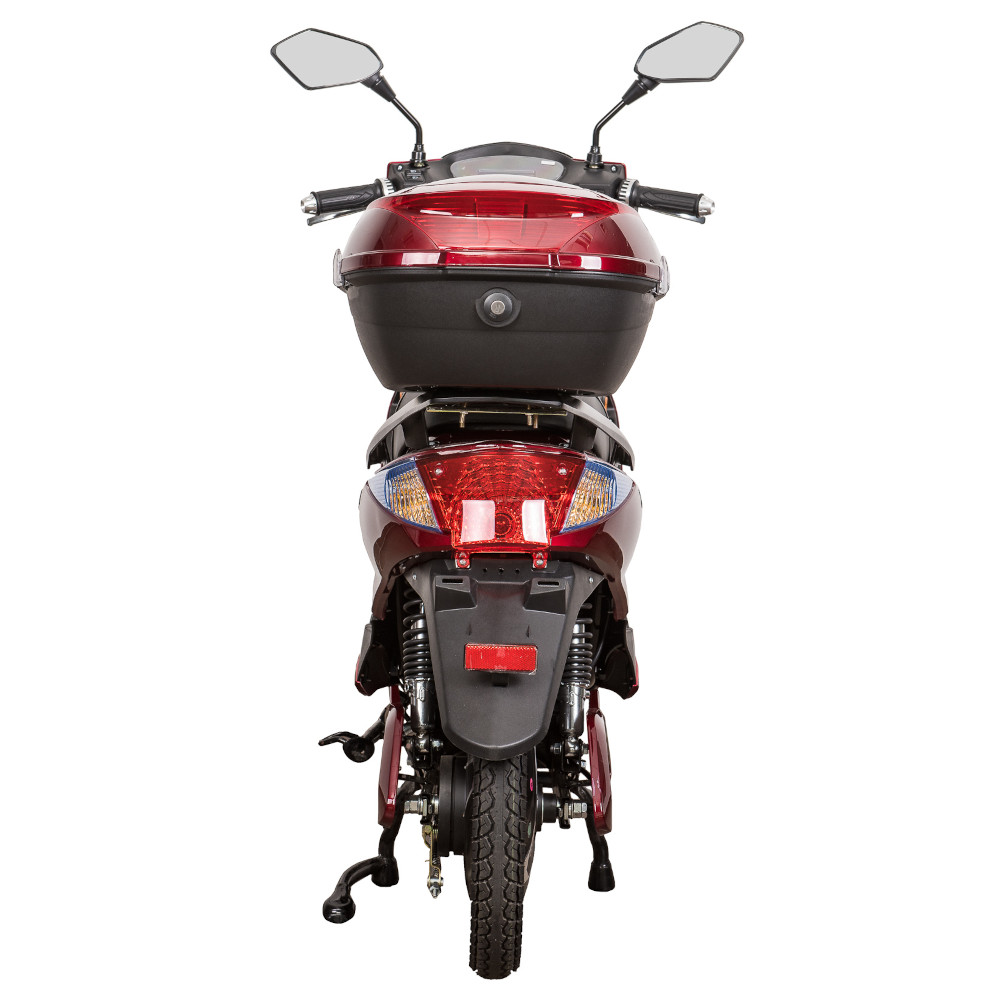 Elektroroller Scoody 25 W ZT-27 rot 900W 25 km/h Graphen-Akku E-Roller E-Scooter Mofa