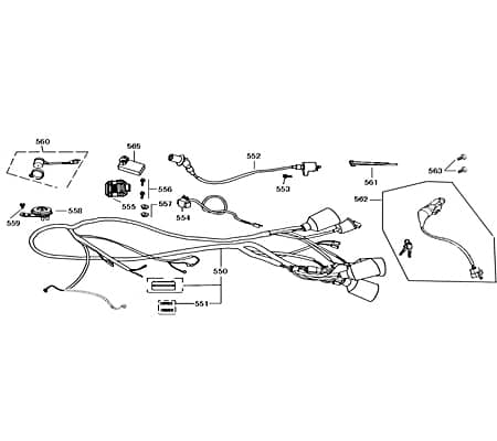 SMC Schraube M8x25mm Jonway Flory Classic 50 92201-08025-03 Motorroller.de Bundschraube Maschinenschraube Flanschschraube Flansch-Schraube 50ccm-4Takt