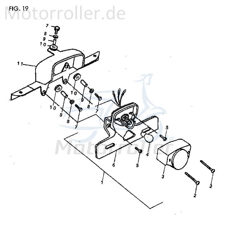 Gummibuchse Benzintank Nummer 1 44415-A0300