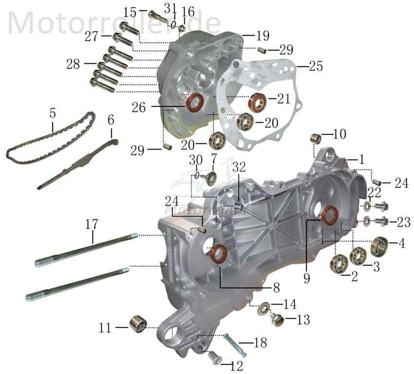 Buchse Anlasserfreilauf Anlasser Freilauf 8x12x8.5mm 78181229 Motorroller.de Hülse Distanzhülse Lagerbuchse Distanz-Hülse Distanzbuchse Passhülse