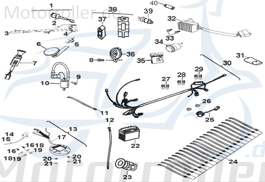 AEON Regler COBRA 350 Regeleinheit Quad ATV 350ccm 4Takt Motorroller.de 350ccm-4Takt UTV Ersatzteil Service Inpektion Direktimport