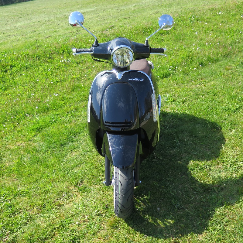 Motorroller Rivero Veneto 125 Euro 5 Roller Scooter schwarz