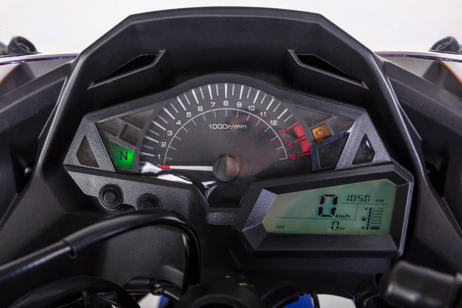 Motorrad Fighter 50 AF-RS schwarz-rot 45 km/h Euro 5 Schaltmoped Mokick Kleinkraftrad