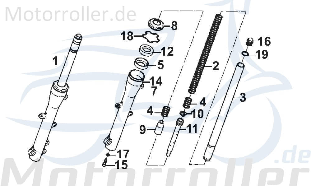 Gabelbein rechts NS/Ot.99/00 DAE-51400-SA1-0100-EU