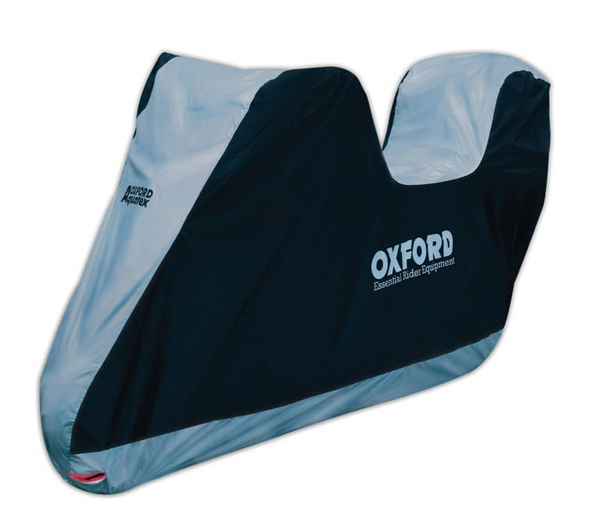 Faltgarage Roller Motorrad Moped Abdeckung Abdeckplane Gr. M mit Topcase-Erhöhung