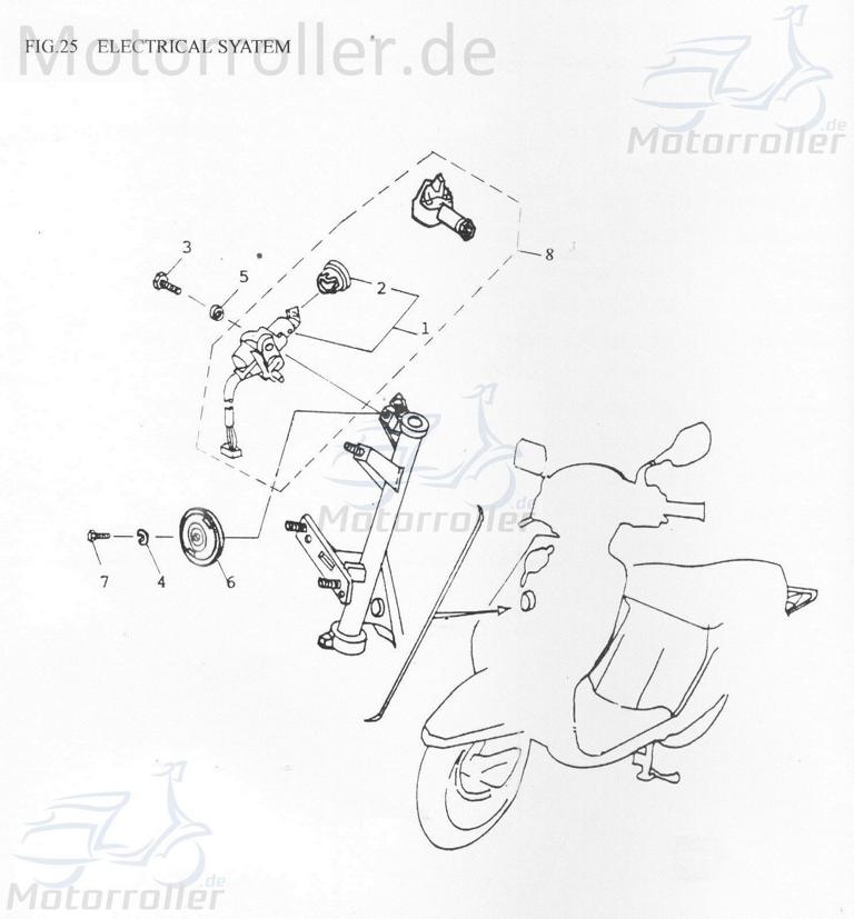 Hupe 12V 1.5A 95dB YYB915019002