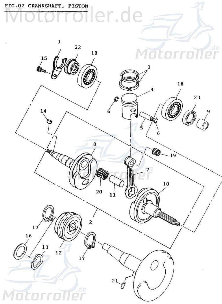 Simmerring Kurbelwelle 20x30/33x6 371533429623