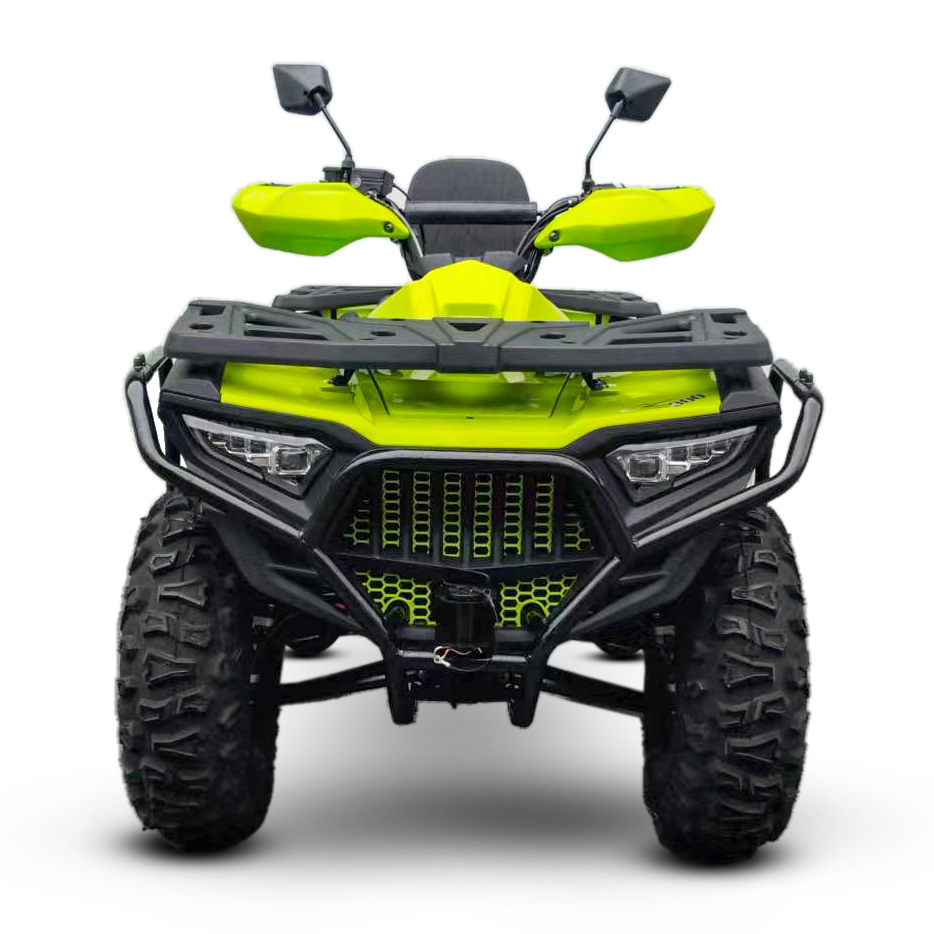 Quad Fighter 300 B-A grün Alufelgen ATV mit Straßenzulassung