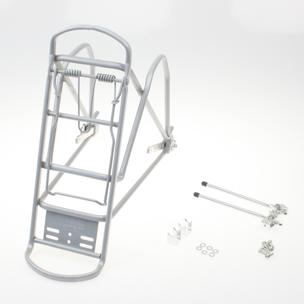 Gepäckträger 24-28", Alu, schwarz 32975 Motorroller.de