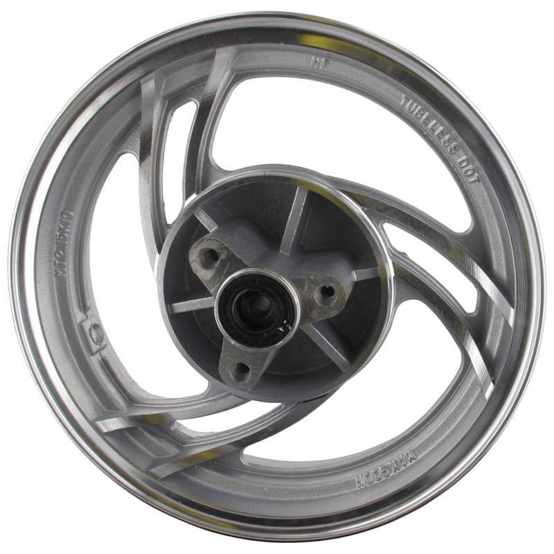 Jonway 139QMB Felge vorne Alufelge Vorderrad Alu Motorroller.de AGM 50ccm 4Takt JSD50QT-13 50cc 4T 139QMA Vorderradfelge Alurad