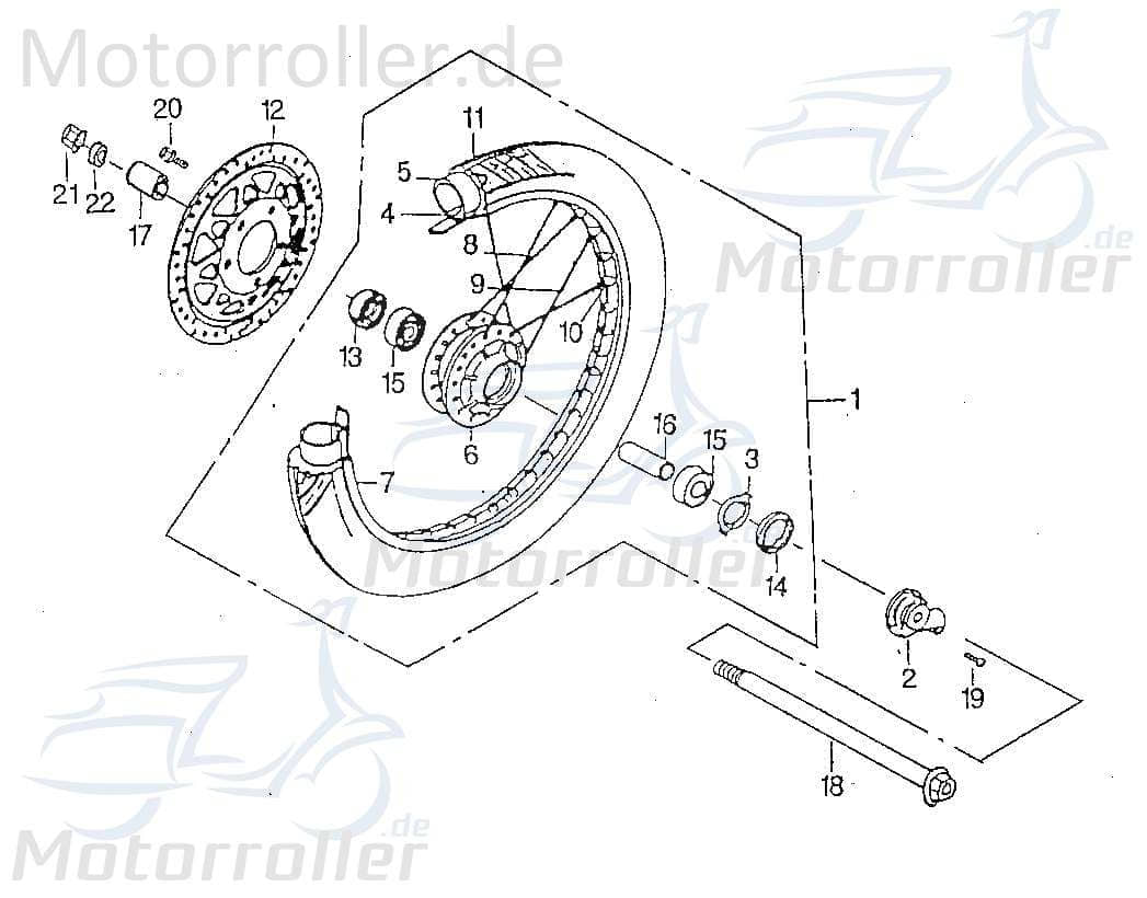 SMC Chopper 125 Simmerring Roller 125ccm 4Takt 93110-40505 Motorroller.de 40x50x5mm Simmering Wellendichtring Abdichtring Dichtringe Radialdichtring