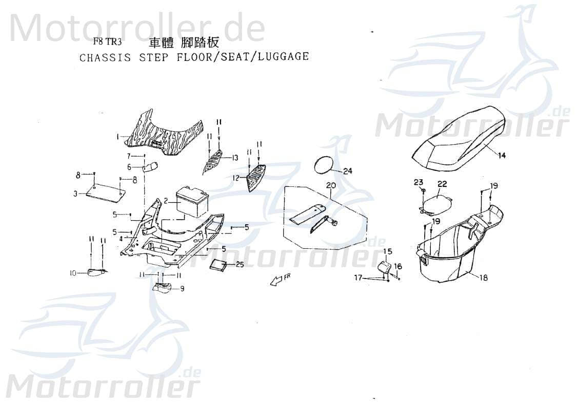Flachkopfschraube M6x16 90040601600