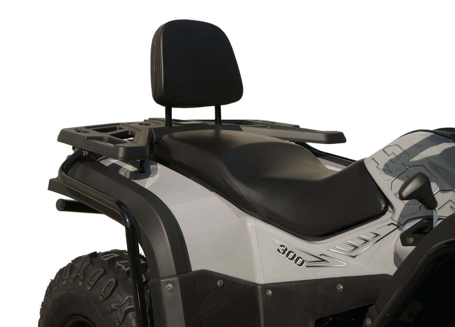 Quad Fighter 300 B-S grün Stahlfelgen ATV mit Straßenzulassung