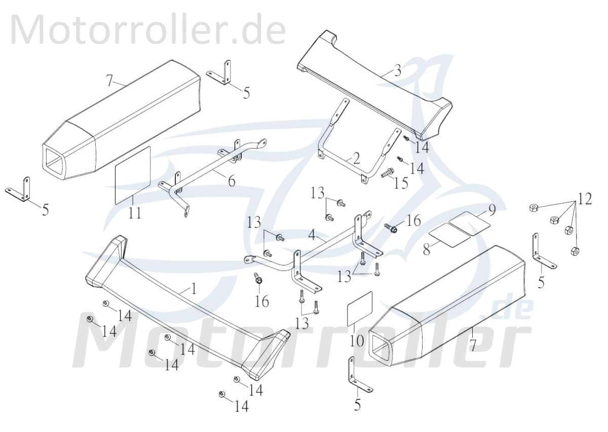 Kreidler F-Kart 170 Warnaufkleber 170ccm 4Takt 76024 Motorroller.de Warnhinweis Hinweisaufkleber Warnhinweisaufkleber 170ccm-4Takt Ersatzteil Service