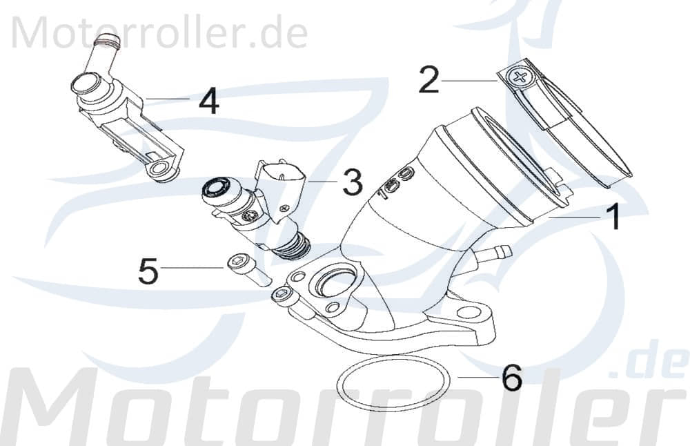 Ansaugstutzen 250ccm 4Takt 119015110010