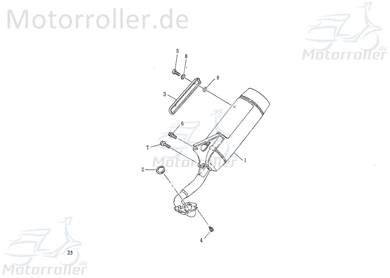Beilagscheibe / Unterlegscheibe Washer 97210-061215