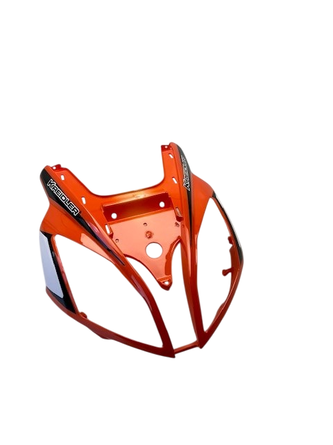Kreidler Florett 2.0 2.1 RS 50 Frontverkleidung orange 741066 Motorroller.de Scheinwerferverkleidung Frontabdeckung Lenkerverkleidung Frontmaske