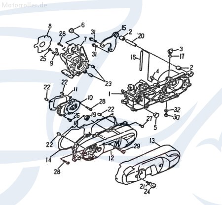 Rex Quad 50 Hülse 8x14x71mm Bolzen ATV 50ccm 2Takt 78545 Motorroller.de Piston-Pins Kolben-Bolzen Pleuelbolzen Pleuel-Bolzen Pistonpin Pistonpins SMC
