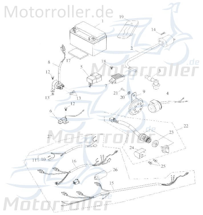 Widerstand 35400-168-000 von Adly