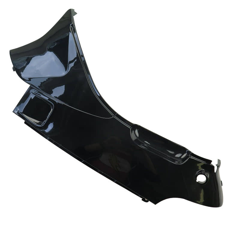 PGO Galaxy 50 Sitzbankverkleidung links silber-schwarz 50ccm 2Takt E1625300630 Motorroller.de Sitzverkleidung Mittelverkleidung Sitz-Verkleidung