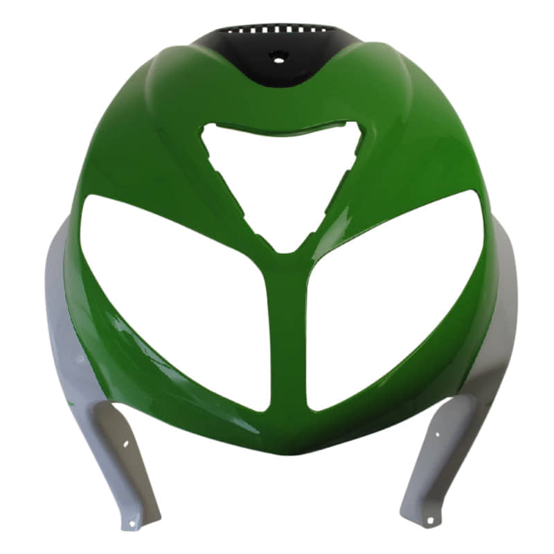 Frontverkleidung grün weiß Rallox 1020303-2-RXW-GW