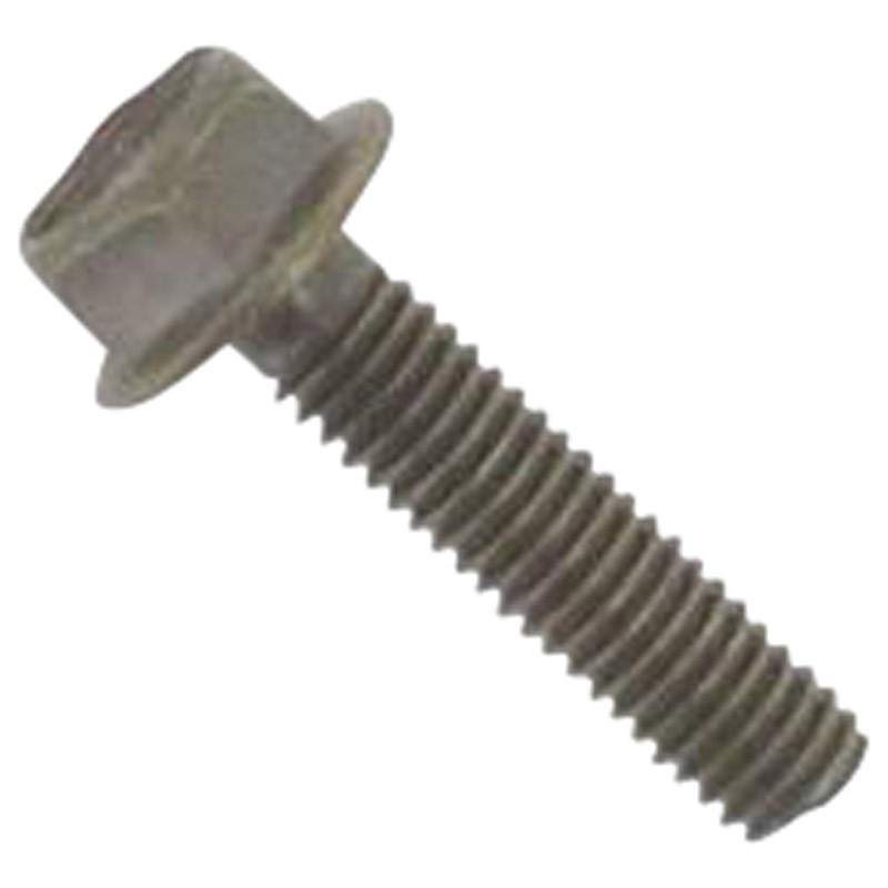 Schraube M8x1.25x20mm + Bund grün verzinkt 9050608020-1