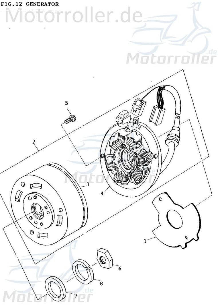 Unterlegscheibe Distanzhalter 94101-1022020