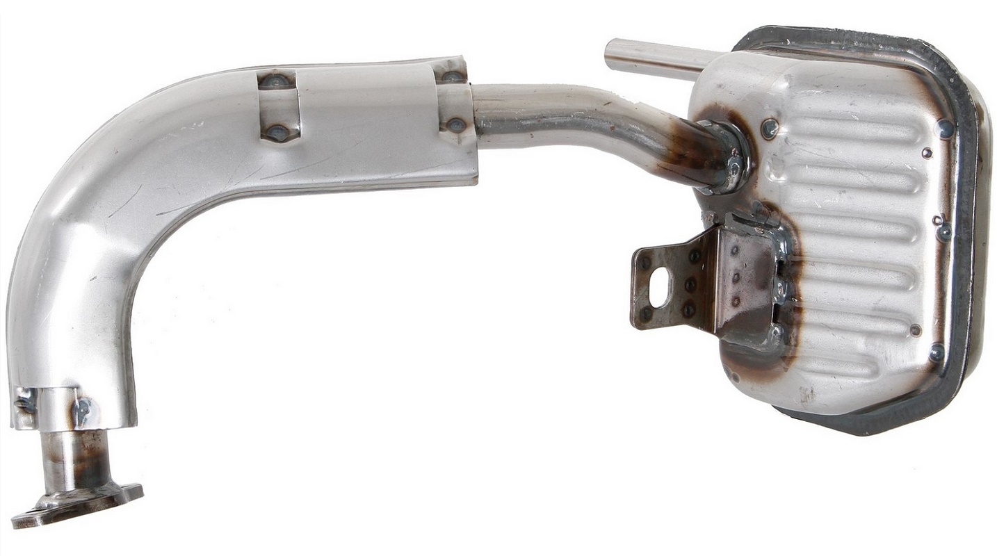 Vespa 50 N Schalldämpfer Auspuff 71202188