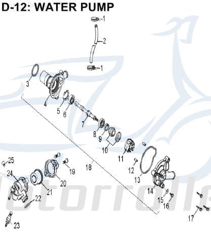 AEON Bundschraube M6x18mm mit Bund verzinkt Quad 350ccm 4Takt Motorroller.de Maschinenschraube Flanschschraube Flansch-Schraube Maschinen-Schraube ATV