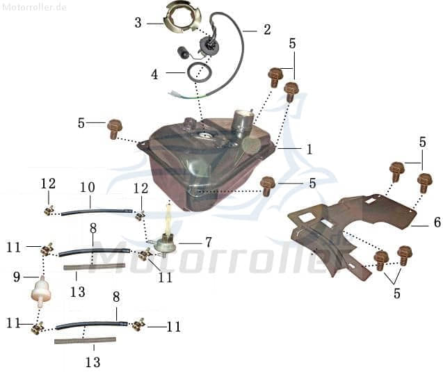 Benzinstandsgeber Dichtung 32x41x5mm 37801-SE5-7001