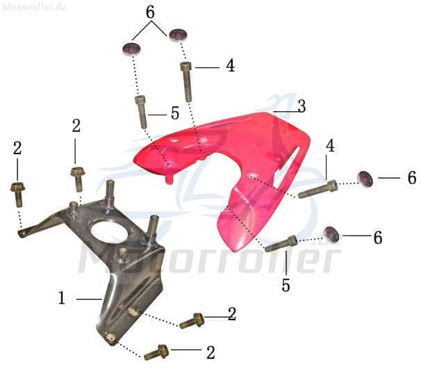 Abdeckkappe Chrom für Innensechskant M8 1010420-4T50