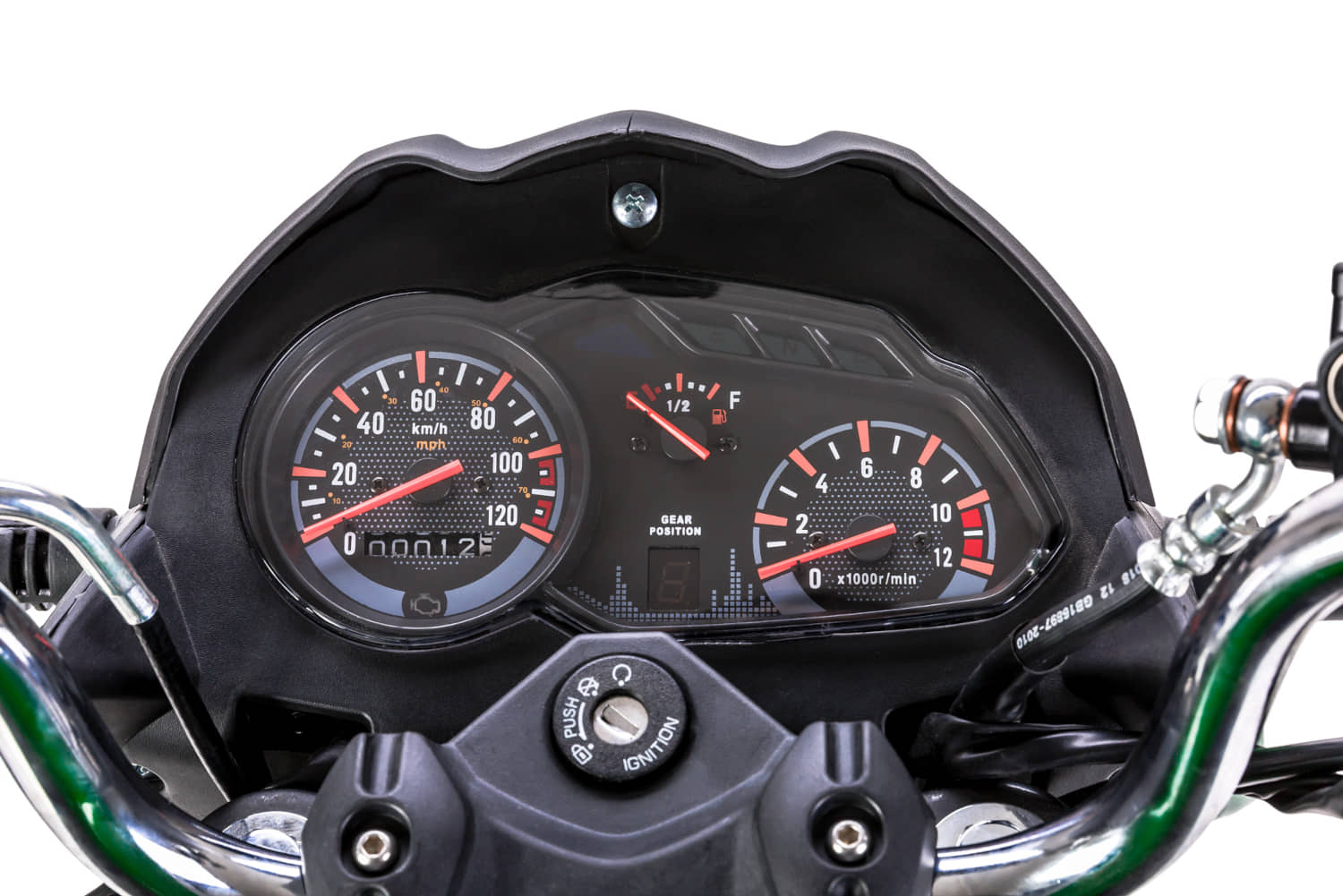 Motorrad Fighter 125 ZXT-RS schwarz 90 km/h Euro 5 Schaltmoped 125ccm 4 Takt Leichtkraftrad Krad Kraftrad 125er