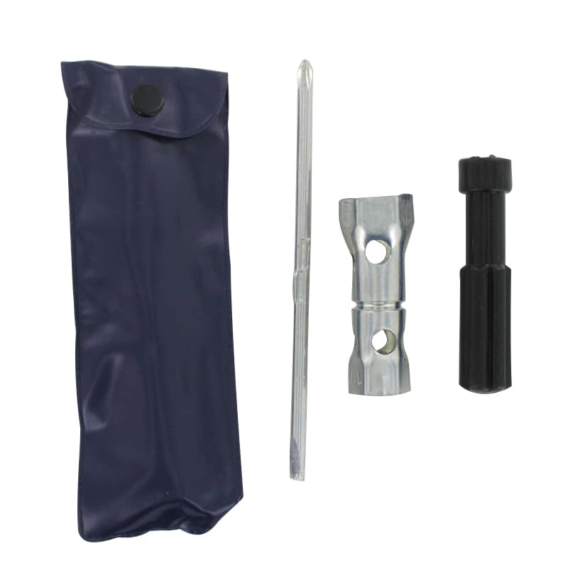 PGO Werkzeugsatz G-Max 50 Naked Werkzeugset Werkzeug-Set P1706541000 Motorroller.de Werkzeugkit PGO 50ccm-2Takt PMX 50 Mokick Ersatzteil Service