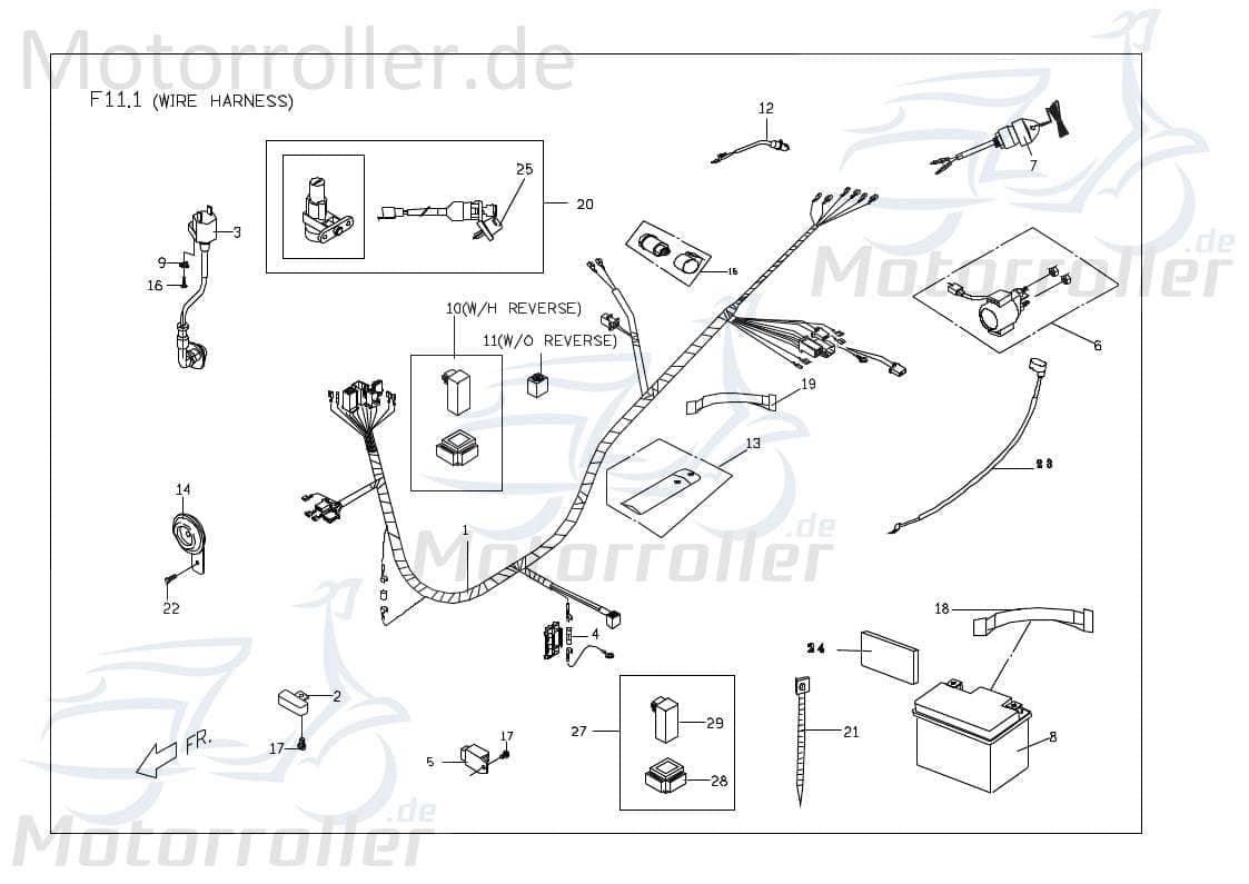 Kabelbaum Kabel-Set X25816000002