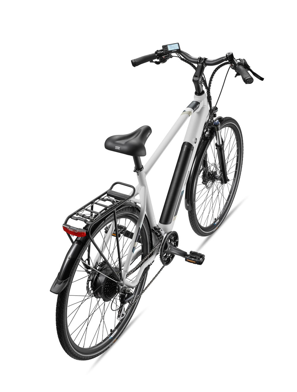 E-Bike Telefunken XC941 Expedition Elektrofahrrad Trekking-Pedelec kreide 28" RH 50cm E-Fahrrad Trekkingrad Herrenrad