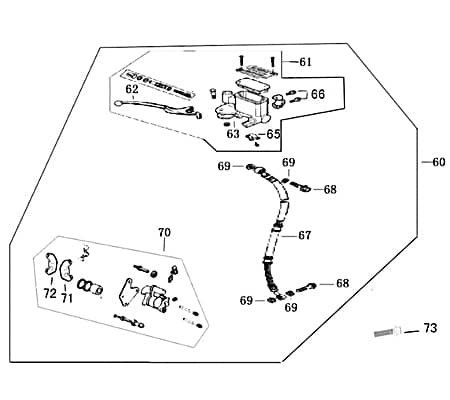 Hagebau Palermo 50 Bremsbeläge 50ccm 4Takt 45105-DGW-E000 Motorroller.de Bremsbelag Bremsklötze Bremsbacken Bremsschuhe Bremsbelagsatz Bremssteine