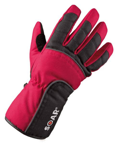 Handschuhe LEV HS New Scooter schwarz rot S-8 80700052
