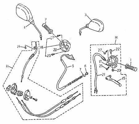 Halter 73402 für 50ccm 2Takt von Motorroller.de