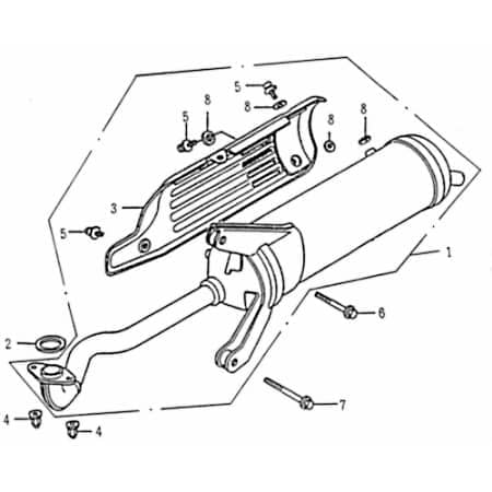 Adly Hutmutter M6 Sechskant-Mutter Hut-Mutter 95501-061035-C Motorroller.de Abschlussmutter Abschluss-Mutter 125ccm 4Takt Scooter Moped Ersatzteil