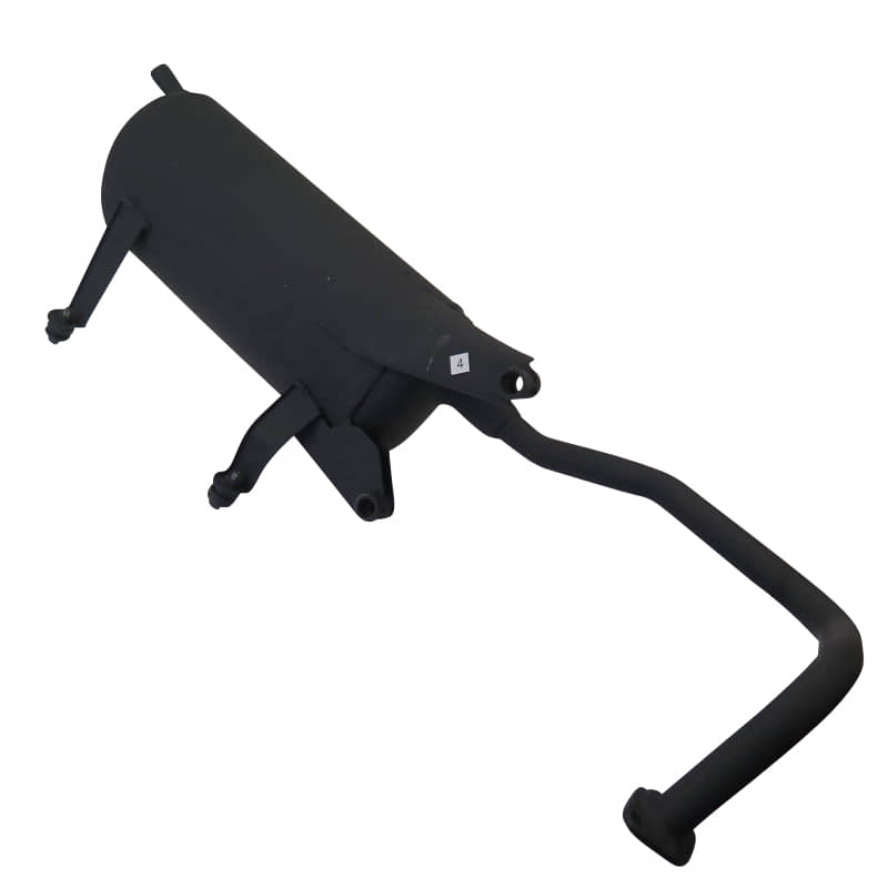 Rex Palermo Auspuff Endschalldämpfer 50ccm 4Takt 740598 Motorroller.de Auspuffanlage Endtopf Auspuff-Anlage Auspufftopf Auspuffendtopf 50ccm-4Takt