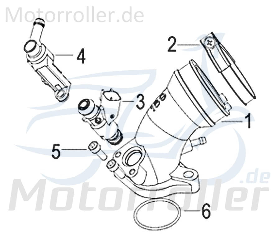 Ansaugstutzen 250ccm 4Takt 750520