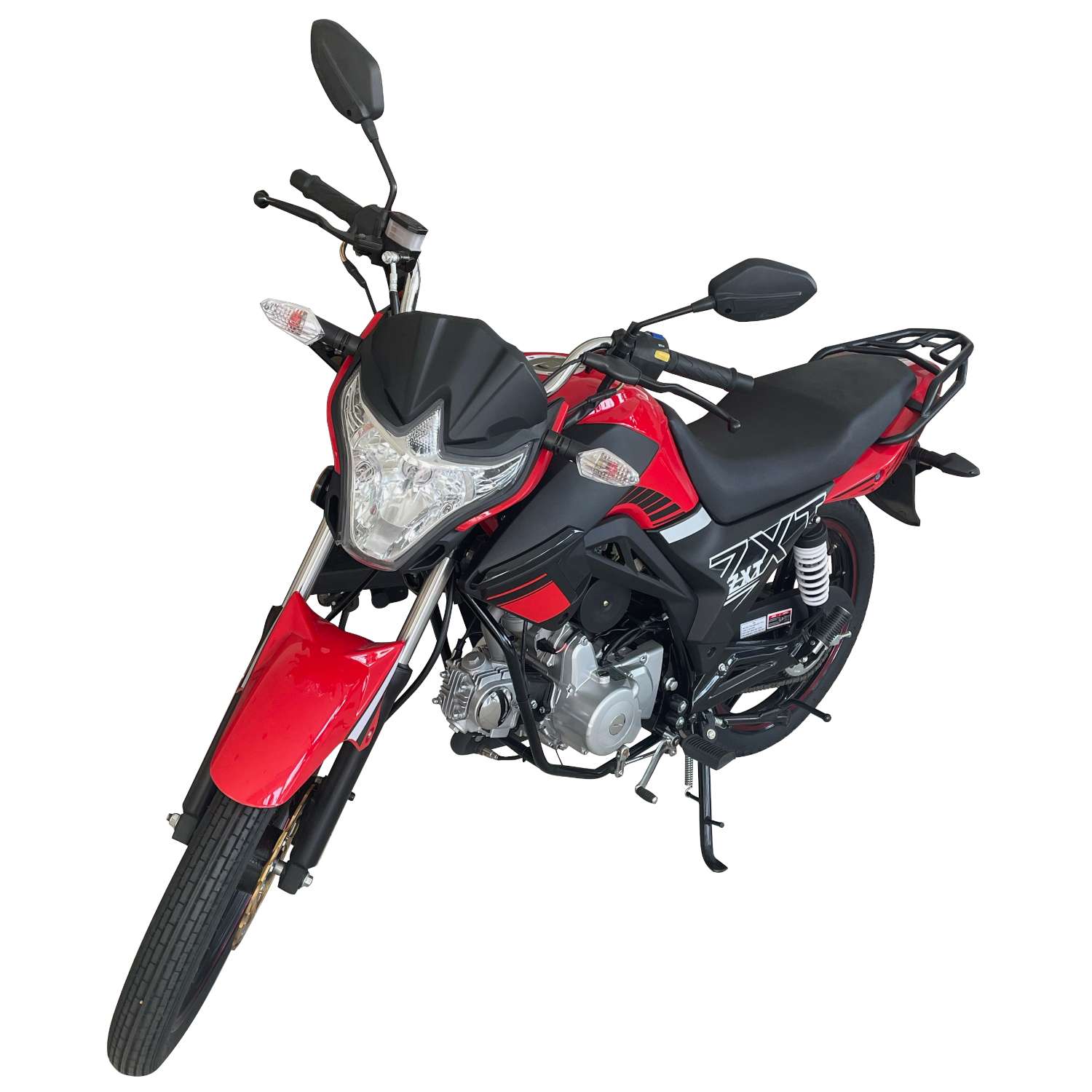 Motorrad Fighter 50 ZXT-RS grün 45 km/h Euro 5 Schaltmoped Mokick Kleinkraftrad Krad 4 Takt 50 ccm