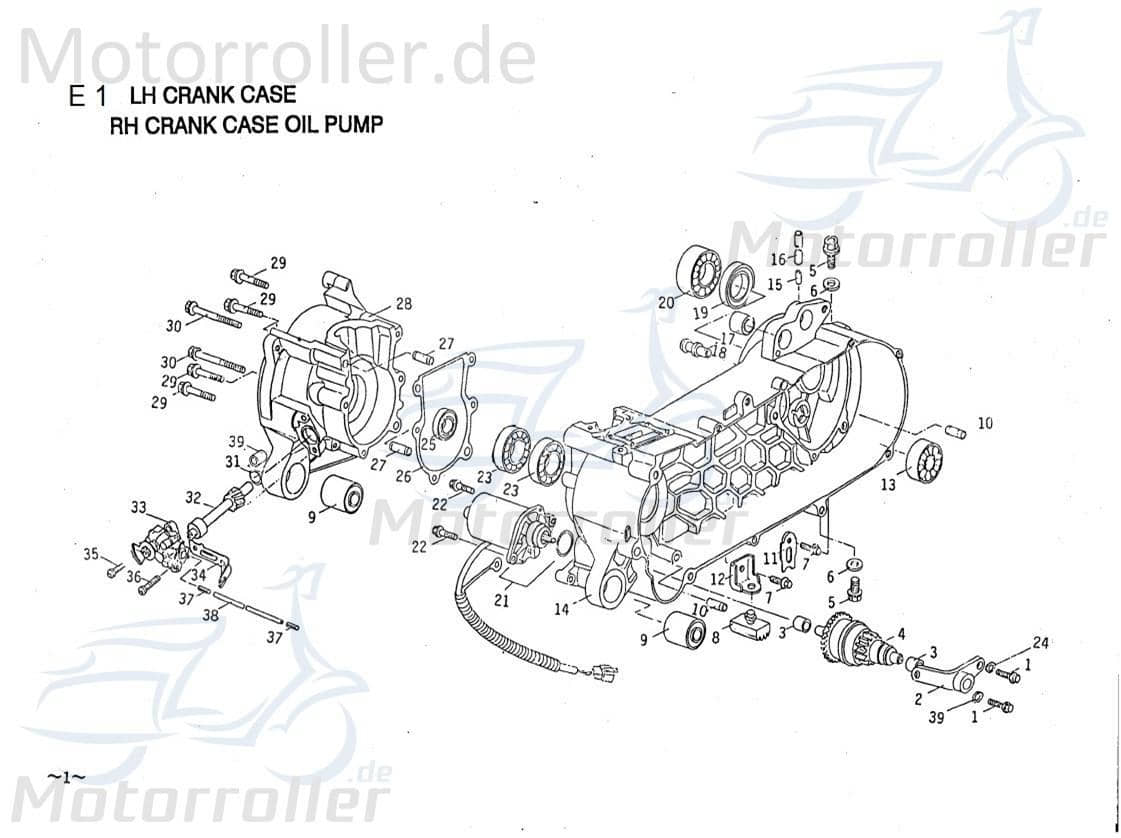 Simmerring 25x15 4 rechts TC-Type Simmering B4E1060220A