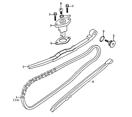 Dichtung Steuerkettenspanner 14523-GAT-00